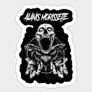 ALANIS MORISSETTE MERCH VTG Sticker